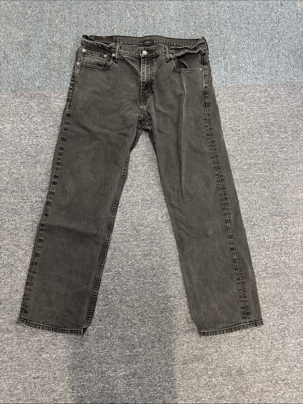 Levi's Black Straight-Leg 569 Jeans 36X32